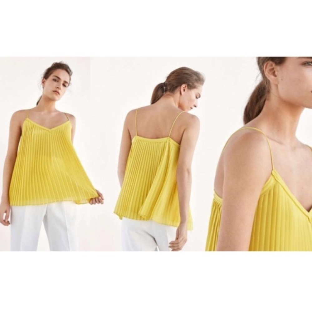 Massimo Dutti Accordion Tank Top